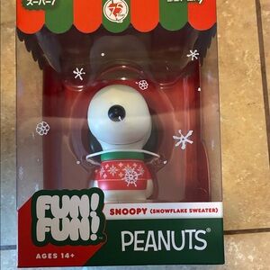 Peanuts Snoopy in Festive Red Sweater